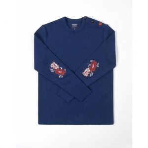 Pull marin Femme Fleurs de Kyoto – Image 2