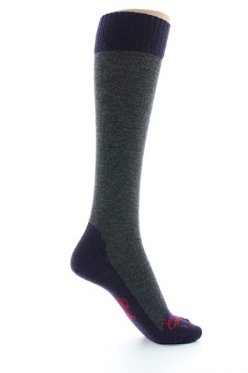 Chaussettes hautes femme en laine cachemire de la marque Berthe aux Grands Pieds. Différents coloris, chauds, solides et made in France.