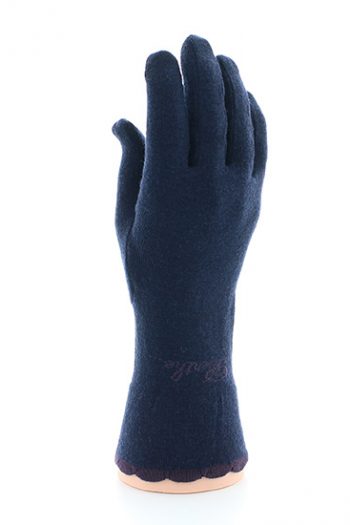 Gants en cachemire - Marine