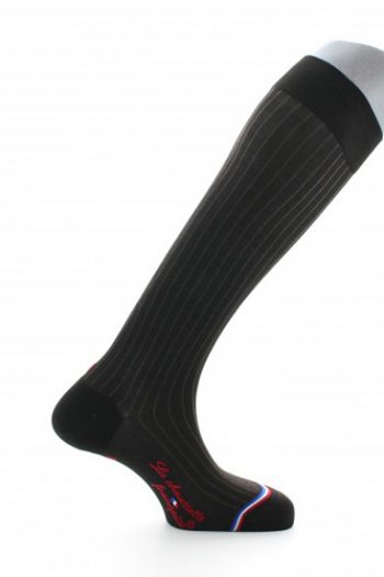 Chaussettes hautes Fil d'Écosse Supérieur Trocadéro. De la marque La Chaussette Française. Fabriqué exclusivement en France.