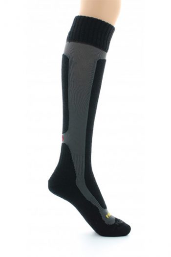 Chaussettes hautes Pro Laine peignée mélangée. Renfort en maille bouclette. De la marque Perrin 1924. Fabrication exclusivement française !