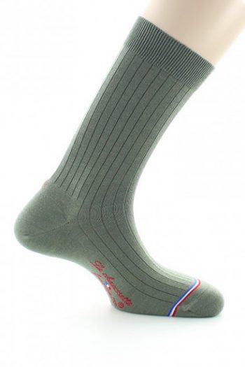 Chaussettes laine et soie Luxembourg de la chaussette française hautes coutures et fabriqué en france