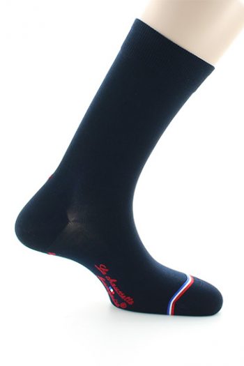 Chaussettes en soie naturelle élysée hautes coutures manufacture perrin mif