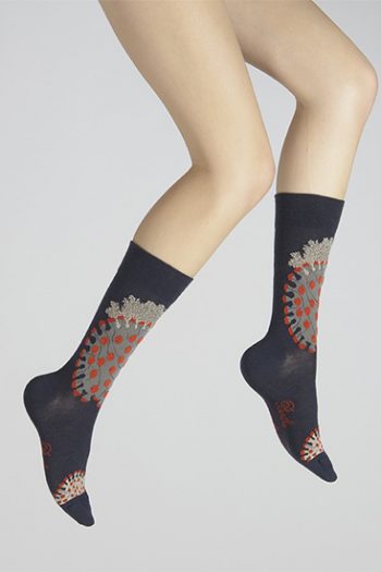 chaussettes corail marine femme made in france