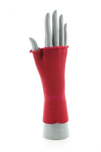 Mitaines en Soie - Rouge