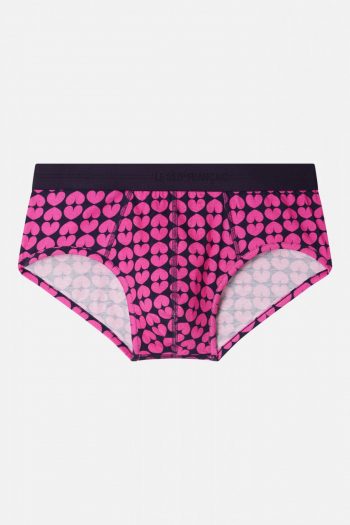 Slip en coton "Terrible" Love de la marque Le Slip Français. Coupe peu échancrée pour le confort. Fabrication exclusivement Française.