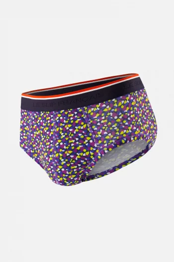 Slip en coton "Terrible" Cami Tournesol de la marque Le Slip Français. Coupe peu échancrée pour le confort. Fabrication exclusivement Française.