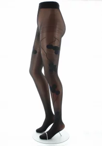 Collants 30D Noir Marine La Monnaie du Pape – Image 2