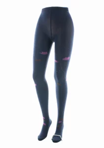 Collants 40D Albizia Marine Rose – Image 2