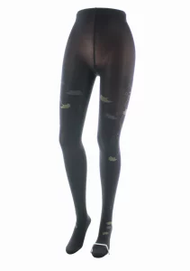 Collants 40D Albizia Noir Kaki – Image 2