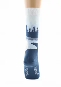 Chaussettes Coton Forêt Bleu – Image 5
