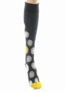 Chaussettes Hautes Fleurs Graphiques – Image 2