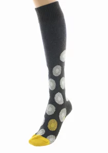 Chaussettes Hautes Fleurs Graphiques – Image 5