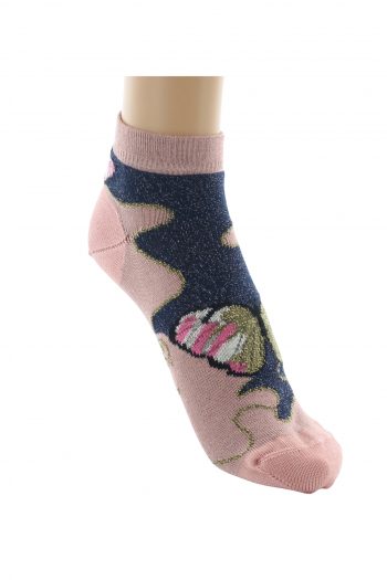 Socquettes Papillon Lurex