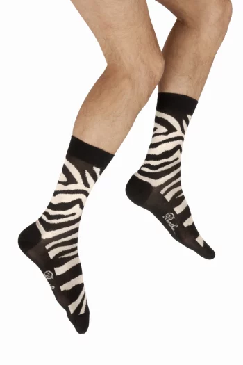 Chaussettes Homme Zèbre