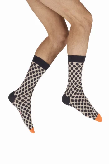 Chaussettes Homme Pois Marine