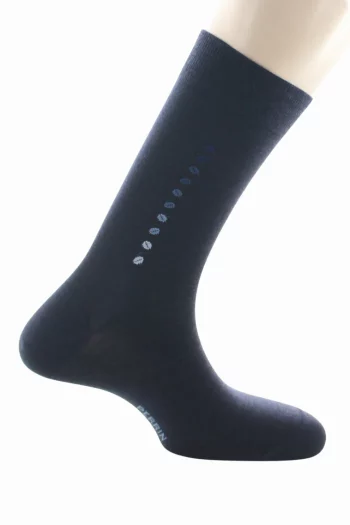 Chaussettes "Baguette Grains de café" pour homme en laine peignée. De La Manufacture Perrin 1924. 4 coloris. Fabrication exclusivement française.