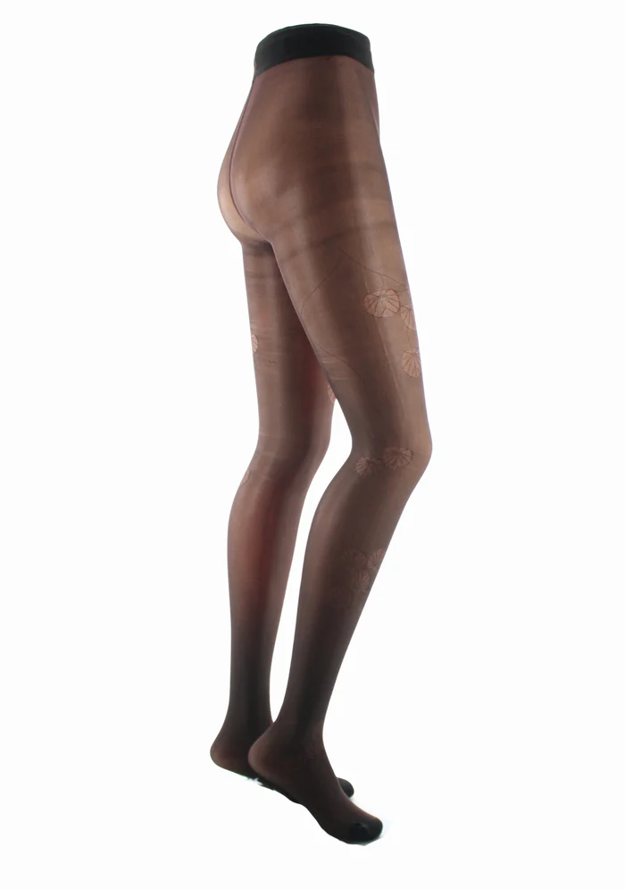 Collants 30D La Monnaie du Pape Chocolat – Image 4